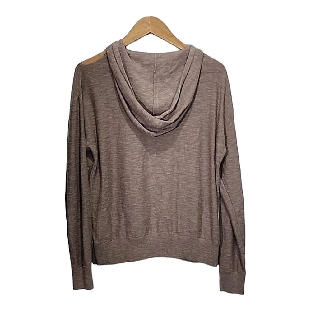 Roan + Ryan Corinne sholder cutout hoodie size M NWT - Picture 7 of 7